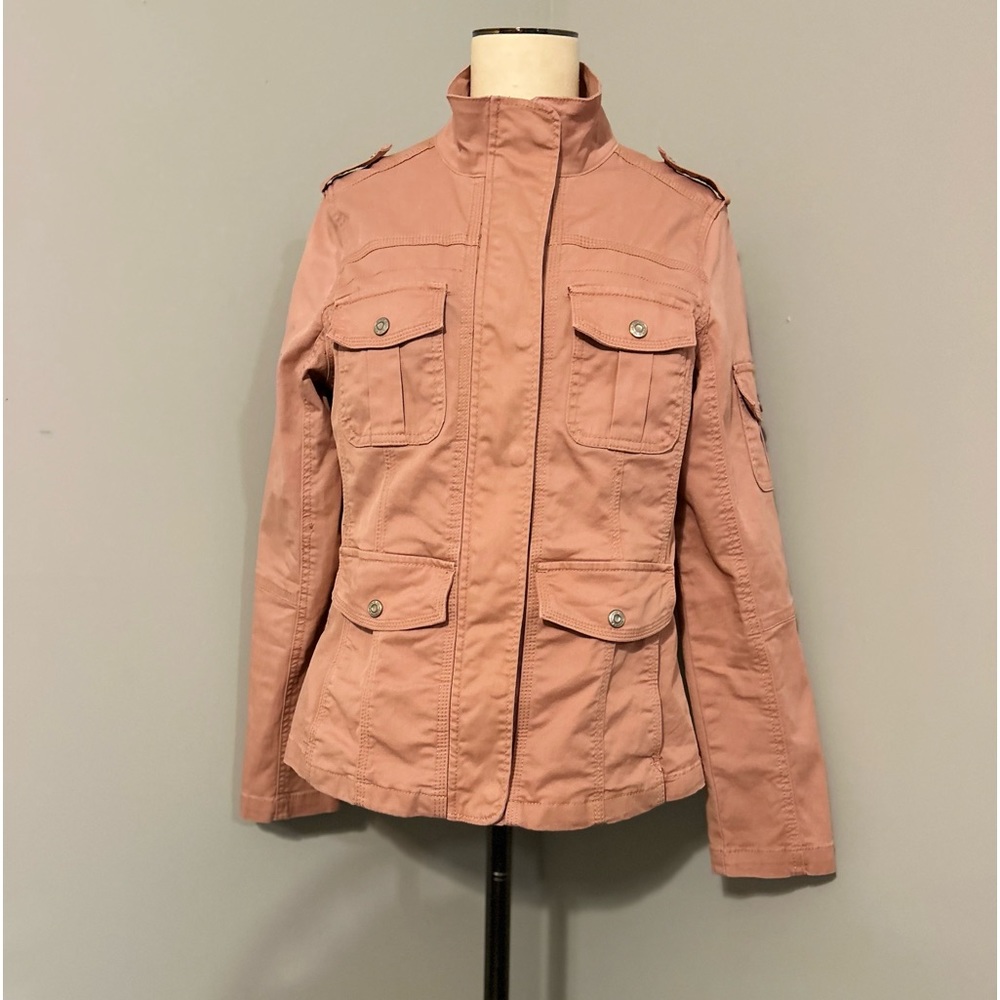 Kenzie peach utility jacket size M